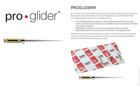 Dentsply Type ProGlider Files For Smooth Glide Path 